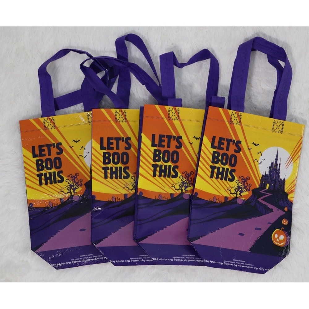 Disney Mickey's Not So Scary Halloween Party 2024 Candy Treat Bag Lot Of 4 - Picture 2 of 8